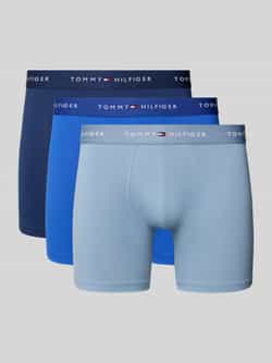 Tommy Hilfiger Regular fit boxershort met label in band in een set van3 stuks