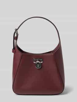 Lauren Ralph Lauren Handtas van rundleer met draagband