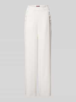 Max Mara Studio Stoffen broek met knoopsluiting model 'RINA'