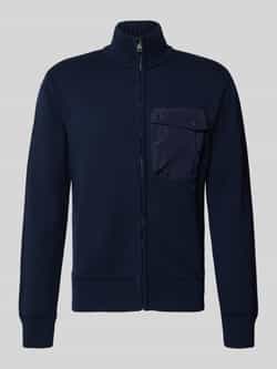Napapijri Gebreid jack met opstaande kraag model 'BERTI'