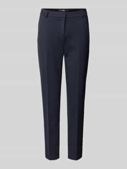 BRAX Zachte en stijlvolle Maron S Broeken in Navy Multicolor Dames