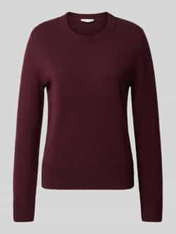Tom Tailor Regular fit gebreide pullover van een mix van katoen en kasjmier