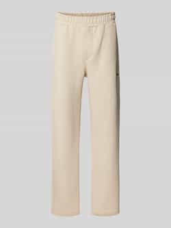 Pegador Wide leg sweatpants met structuurmotief model 'VEAL'