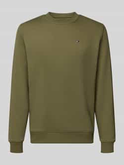 Tommy Jeans Regular fit sweatshirt van katoenmix