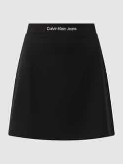 Calvin Klein Jeans Minirok met logo in band