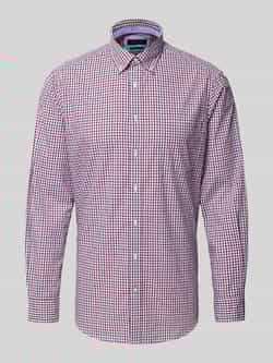 Christian Berg Men Vrijetijdsoverhemd met knoopsluiting