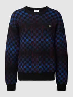 Lacoste Wollen pullover met all-over motief