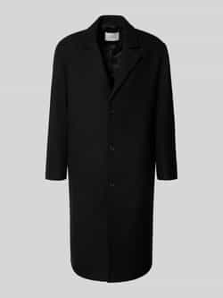 Selected Homme Relaxed fit lange wollen jas met reverskraag model 'MILOS'