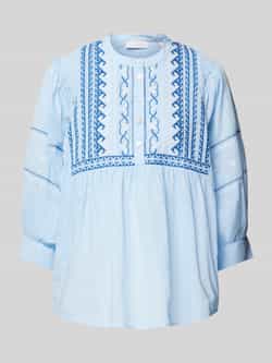 Rich & Royal Blouse met stitchingdetails
