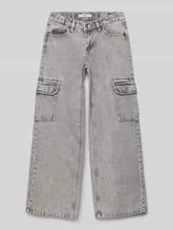 Garcia Baggy fit jeans met cargozakken