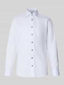 Eterna Slim fit zakelijk overhemd met knoopsluiting