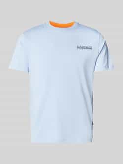 Napapijri T-shirt met labelprint model 'SOVANA'
