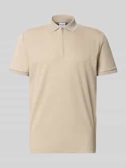 Selected Homme Regular fit poloshirt van katoenmix model 'FAVE'
