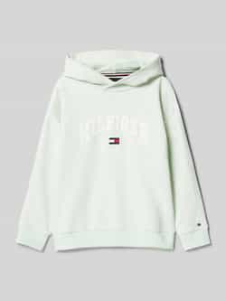 Tommy Hilfiger Kids Hoodie met labelstitching model 'VARSIRY'