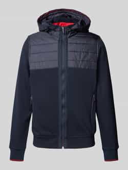 Christian Berg Men Sweatjack met opstaande kraag