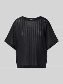 Tom Tailor Loose fit gebreid shirt met katoen