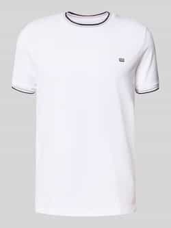 Christian Berg Men T-shirt met ribboorden