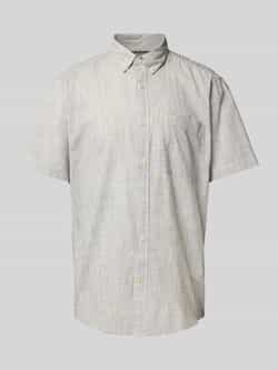 Camel active Regular fit vrijetijdsoverhemd met button-downkraag model 'Yarn'