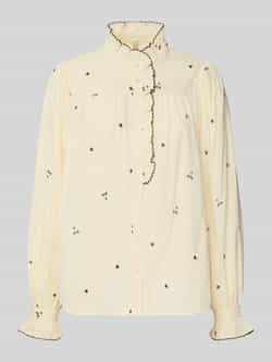 Soyaconcept Regular fit blouse met opstaande kraag model 'VIBEN'