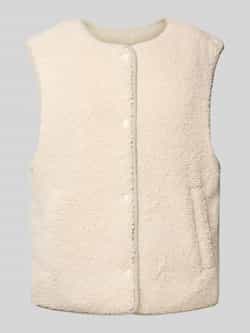 LANIUS Keerbaar gilet met blinde sluiting