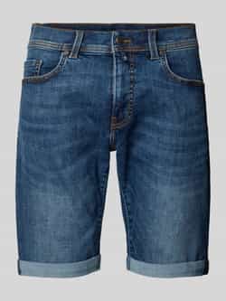 Pierre Cardin Korte jeans met steekzakken model 'Sisteron'