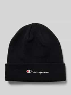 Champion Beanie met labelstitching