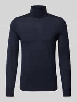Tiger Of Sweden Gebreide pullover van wol met col model 'Neville'