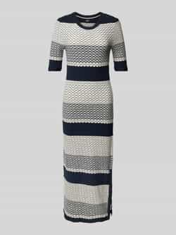 Boss Midi-jurk met ronde hals model 'Etanah'