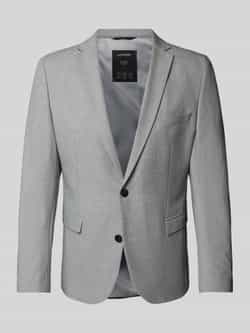 S.Oliver BLACK LABEL Slim fit colbert met fijn geweven motief