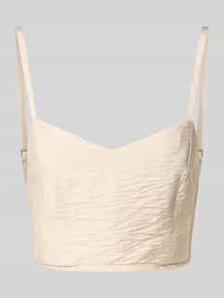 GUIDO MARIA KRETSCHMER WOMAN Korte top in kreuklook model 'Athina'