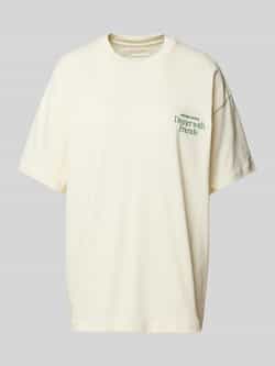 ANOTHER COTTON LAB Oversized T-shirt met labelprint model 'Dinner With Friends'