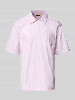 WOODBIRD Regular fit vrijetijdsoverhemd met borstzak en labeldetail