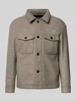 Selected Homme Regular fit jack met wol model 'MITCH'