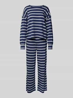 Polo Ralph Lauren Pyjama met logostitching en elastische band met logo