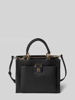 Tommy Hilfiger Zwarte Mini Tote Tas voor Vrouwen Black Dames