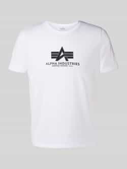 Alpha industries T-shirt met labelprint