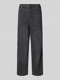 JAKE*S STUDIO WOMAN Jeans in used-look met wijde pijpen