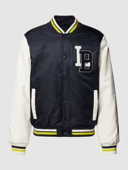 Lindbergh Collegejack met colour-blocking-design