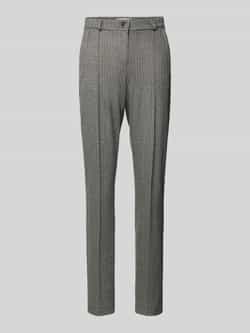 Raphaela By Brax Super slim fit stoffen broek met riemlussen model 'LILLYTH NEW'