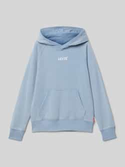 Levi s Kids Hoodie met labeldetail model 'LIVE-IN'