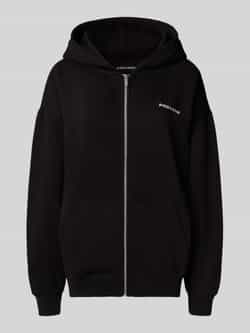Pegador Oversized sweatjack met logostitching model 'Clarita'