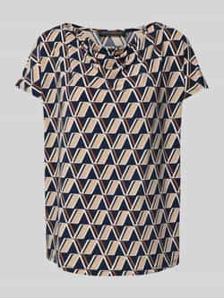 Betty Barclay Printshirt met Watervalhals Multicolor Dames