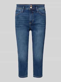 S.Oliver RED LABEL Slim fit capri-jeans met ceintuurlussen
