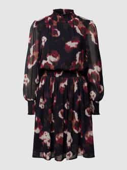 Jake*s Collection Knielange jurk met opstaande kraag