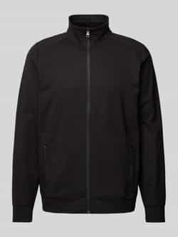 Sweatjack met opstaande kraag model 'RAMON'