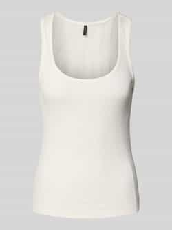 Vero Moda Slim fit tanktop van puur katoen model 'LISA POINTELLE'