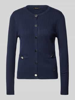 MORE & MORE Cardigan in riblook
