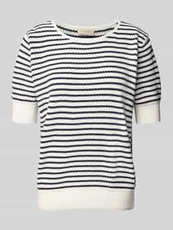 FREE QUENT Gebreid shirt met ronde hals model 'Dodo'