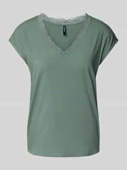 Vero Moda Regular fit blousetop met V-hals model 'BELLA'