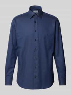 ETERNA REGULAR FIT Modern fit zakelijk overhemd met kentkraag
